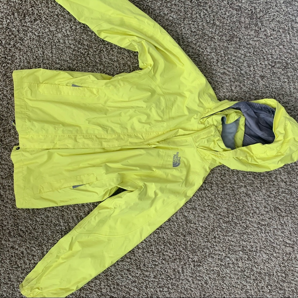 North face raincoat